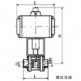 氣動高真空球閥
