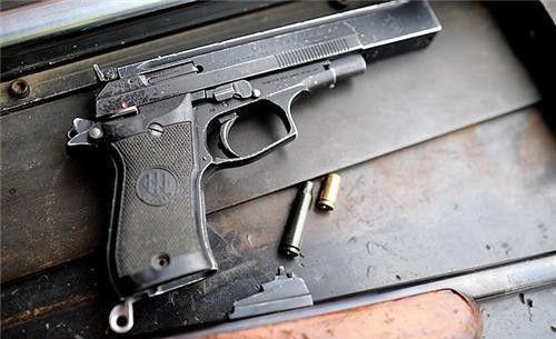 国产手枪子弹的视频,国产精锐，弹道精准